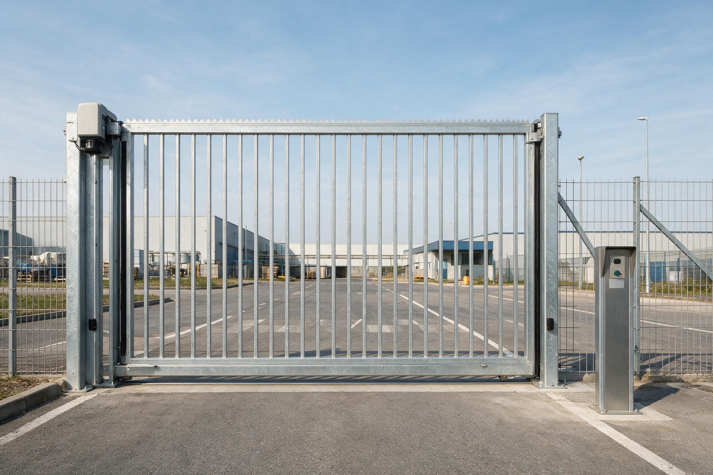Industrial automatic gate